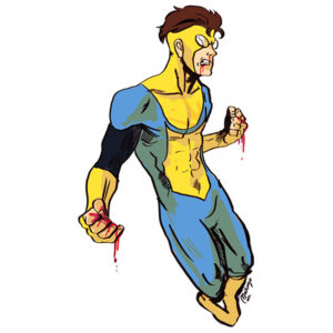 Invincible Hero sticker thumbnail